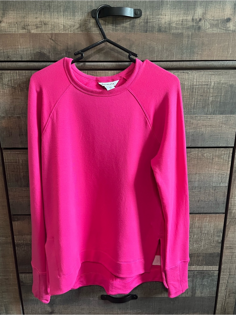 Athleta Pink Crewneck Sweater